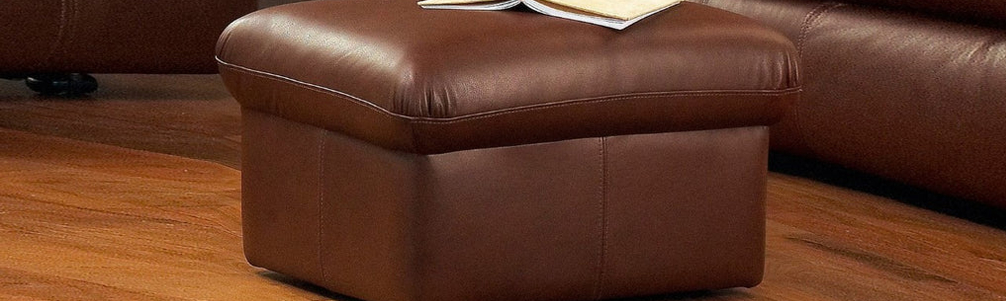 Leather Footstools 